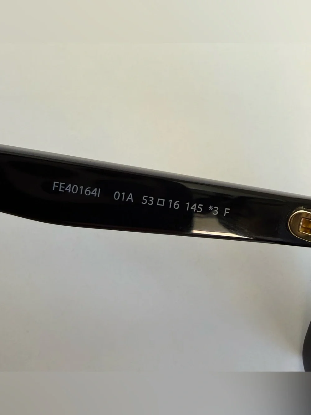 NEW!! Fendi women black sunglasses FE40164I 01A Authentic Retail 465$